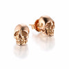 Memento Mori, Skull Stud Earrings | more gold oprions