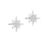North Star Diamond Earrings | Medium
