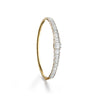 Skyline Diamond Baguette Bangle