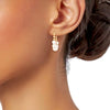 Pearl Darling Hoop Earrings