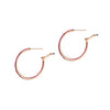 Starlight Gemstone Hoops | more gemstone options