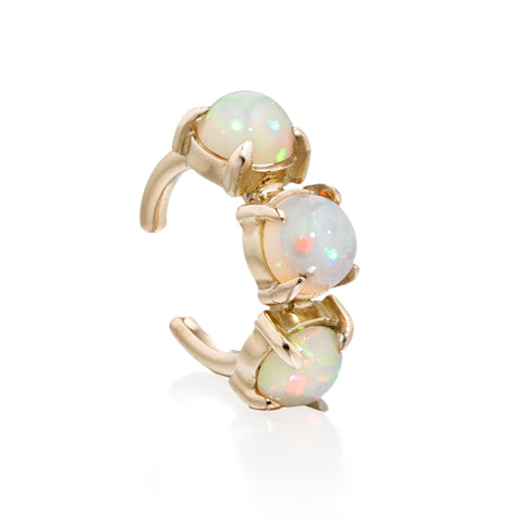 Rainbow Opal Ear Cuff