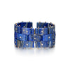 Diamond District Cuff Bracelet | Lapis Lazuli