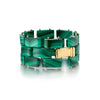 District Link Cuff Bracelet | gem options