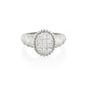 Venus Diamond Signet Ring | more gold options