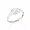 Signet Diamond Pavé Ring | more gold options