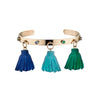 Marrakech Tassel Cuff Bangle | more options