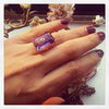 NoLita Cocktail Ring | Amethyst & Emerald