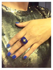 NoLita North Star Cocktail Ring | more gemstone options